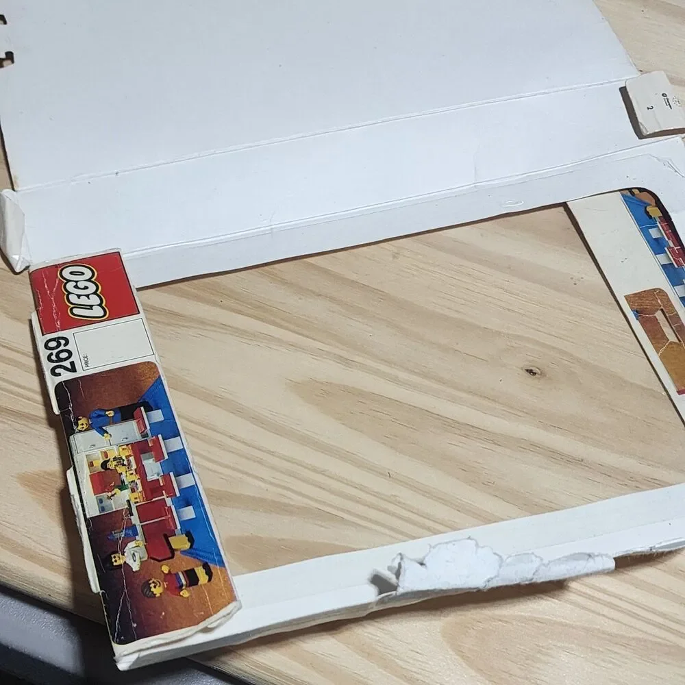Vintage 1978/1979 LEGO Homemaker Set No 269 KITCHEN No Pieces - EMPTY BOX ONLY